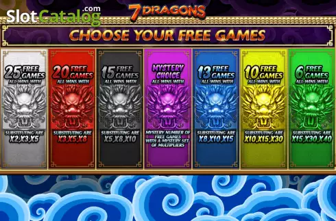 Скрин6. 7 Dragons слот