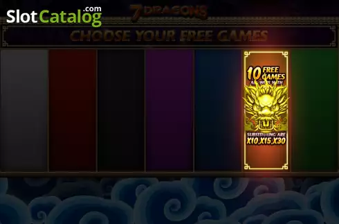 Скрин7. 7 Dragons слот