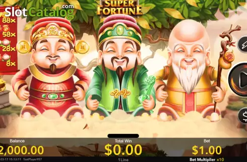 Скрин2. Super Fortune слот