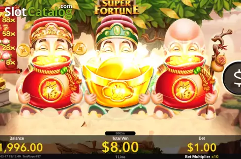 Скрин4. Super Fortune слот
