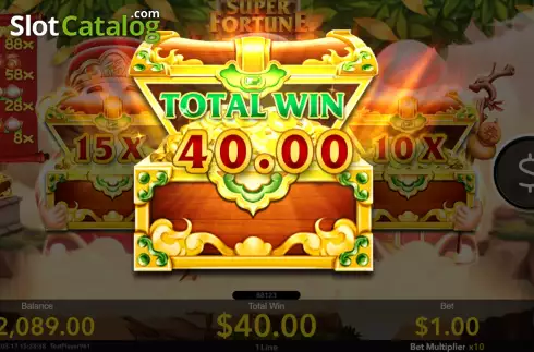 Скрин5. Super Fortune слот