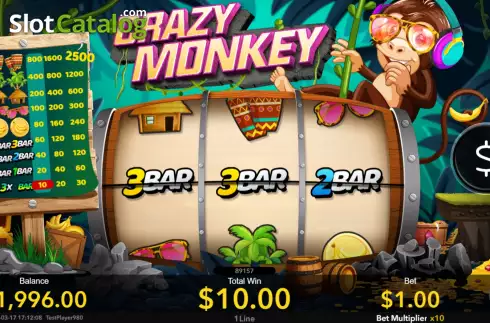 Скрин3. Crazy Monkey (Nextspin) слот