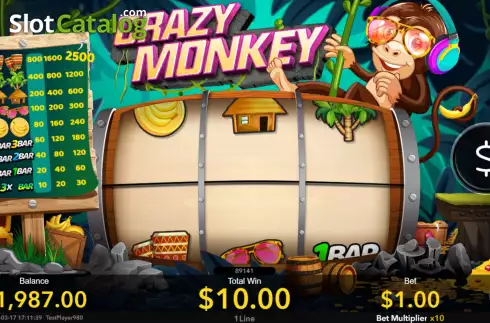 Скрин4. Crazy Monkey (Nextspin) слот