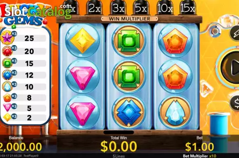 Скрин2. Lucky Gems (Nextspin) слот
