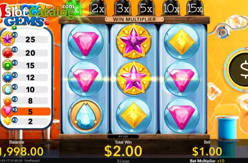 Скрин3. Lucky Gems (Nextspin) слот