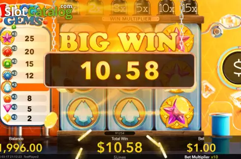 Скрин5. Lucky Gems (Nextspin) слот
