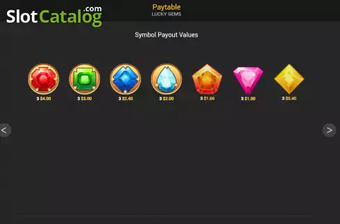 Скрин7. Lucky Gems (Nextspin) слот