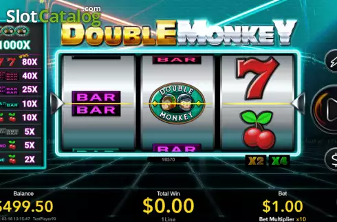 Скрин2. Double Monkey слот