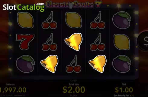 Скрин3. Classic Fruits 7 слот