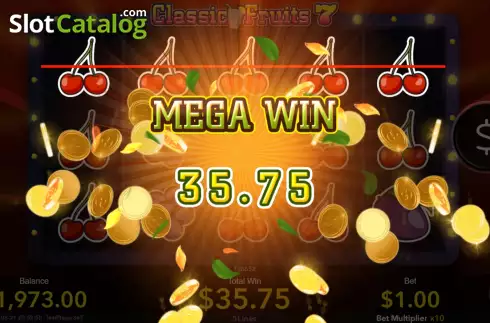 Скрин6. Classic Fruits 7 слот