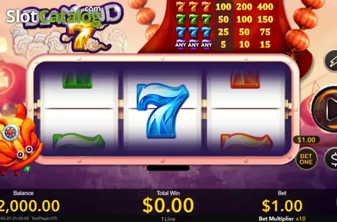 Скрин2. Diamond 7 (Nextspin) слот