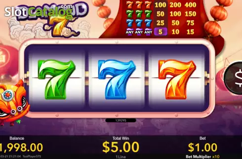 Скрин3. Diamond 7 (Nextspin) слот