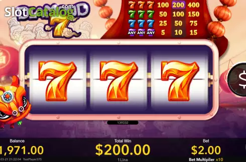 Скрин5. Diamond 7 (Nextspin) слот