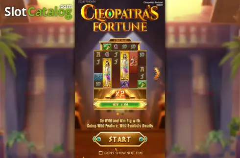 Скрин2. Cleopatra's Fortune (Nextspin) слот