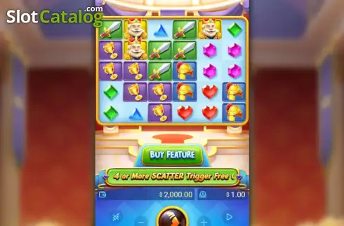 Скрин2. Royal Gems Match слот