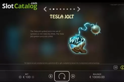 Скрин3. Tesla jolt слот