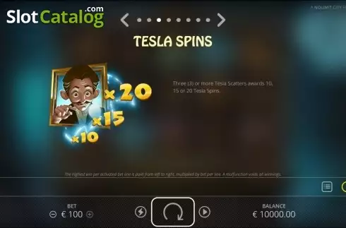 Скрин4. Tesla jolt слот
