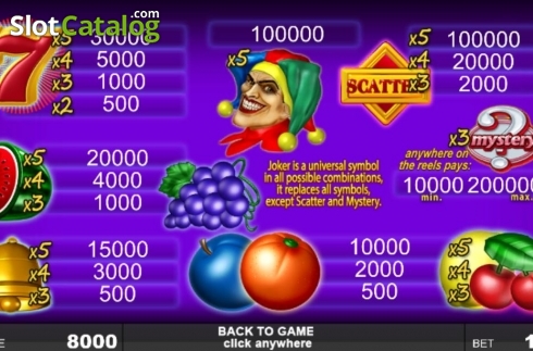 Скрин6. Joker Express слот