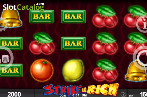 Скрин2. Strike it Rich слот