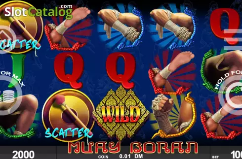 Скрин2. Muay Boran слот