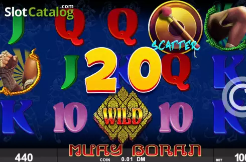 Скрин4. Muay Boran слот