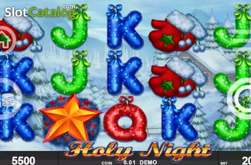 Скрин2. Holy Night слот