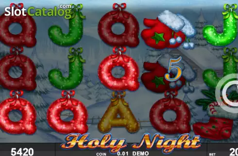 Скрин3. Holy Night слот