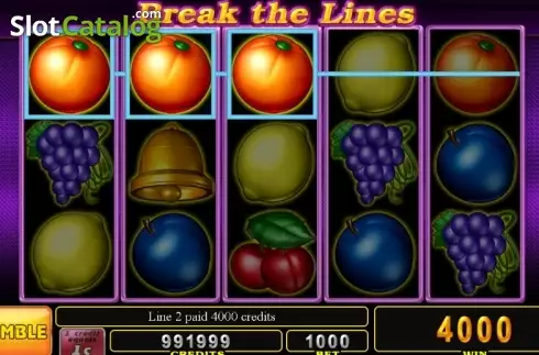 Скрин5. Break the Lines слот