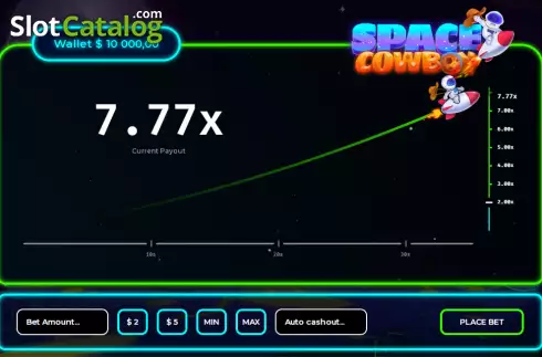 Скрин2. Space Cowboy (Nocturne Studios) слот
