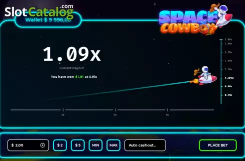 Скрин3. Space Cowboy (Nocturne Studios) слот