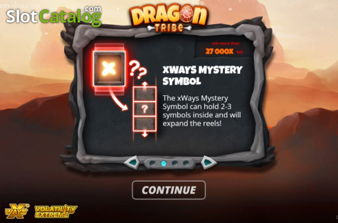 Скрин2. Dragon Tribe слот