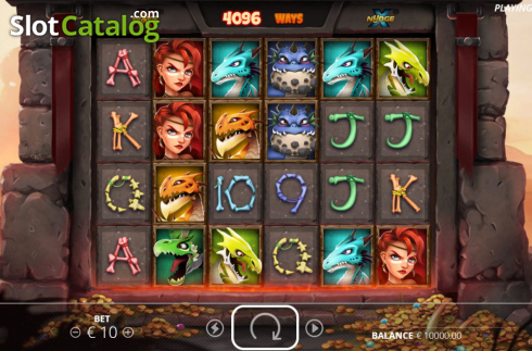 Скрин3. Dragon Tribe слот