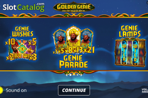 Скрин2. Golden Genie (Nolimit City) (Голден Джини, Золотой Джин) слот