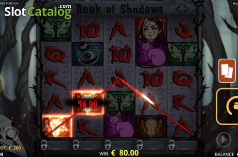 Скрин4. Book of Shadows (Nolimit City) слот