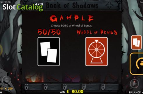 Скрин6. Book of Shadows (Nolimit City) слот
