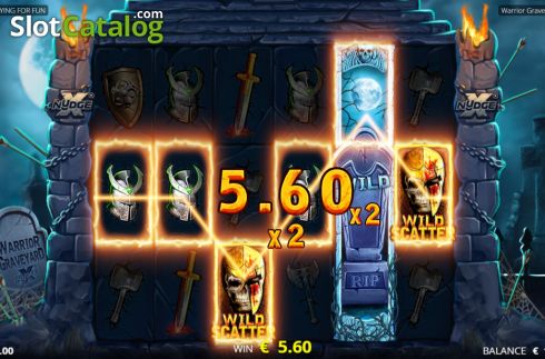 Скрин3. Warrior Graveyard слот