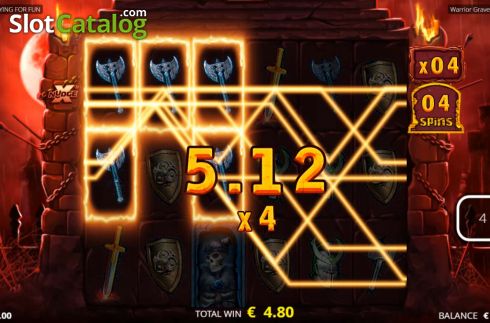 Скрин5. Warrior Graveyard слот