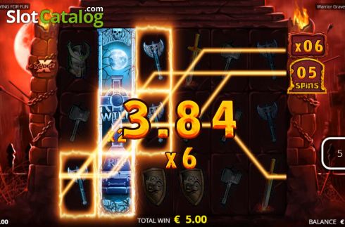 Скрин6. Warrior Graveyard слот