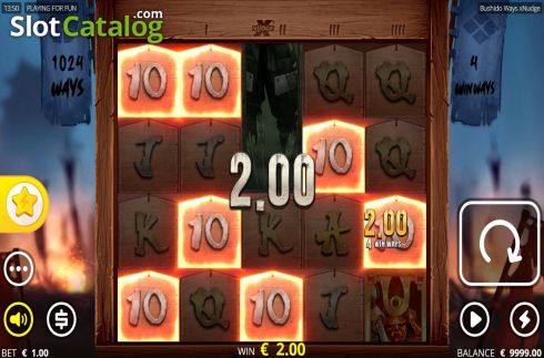 Скрин4. Bushido Ways xNudge слот
