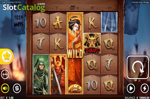 Скрин3. Bushido Ways xNudge слот