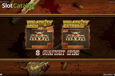 Скрин6. El Paso Gunfight слот