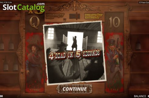 Скрин9. El Paso Gunfight слот