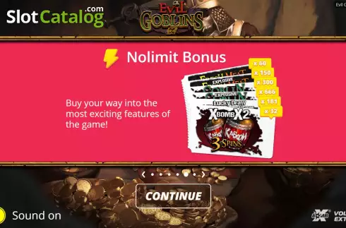 Скрин2. Evil Goblins слот