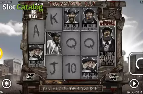 Скрин4. Tombstone RIP слот