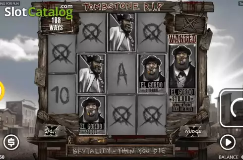 Скрин5. Tombstone RIP слот