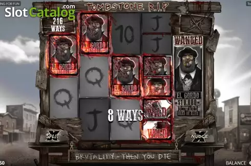 Скрин6. Tombstone RIP слот