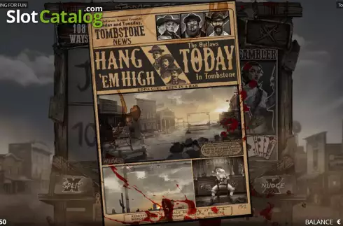 Скрин9. Tombstone RIP слот
