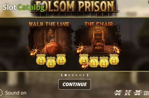 Скрин2. Folsom Prison слот
