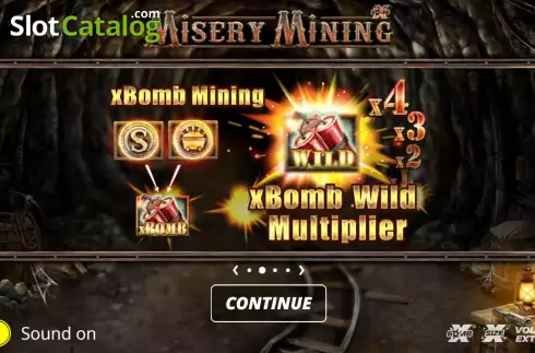 Скрин2. Misery Mining слот