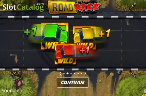 Скрин2. Road Rage слот